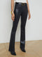 L'Agence Ruth Coated Straight-Leg Jean - Metro Coated