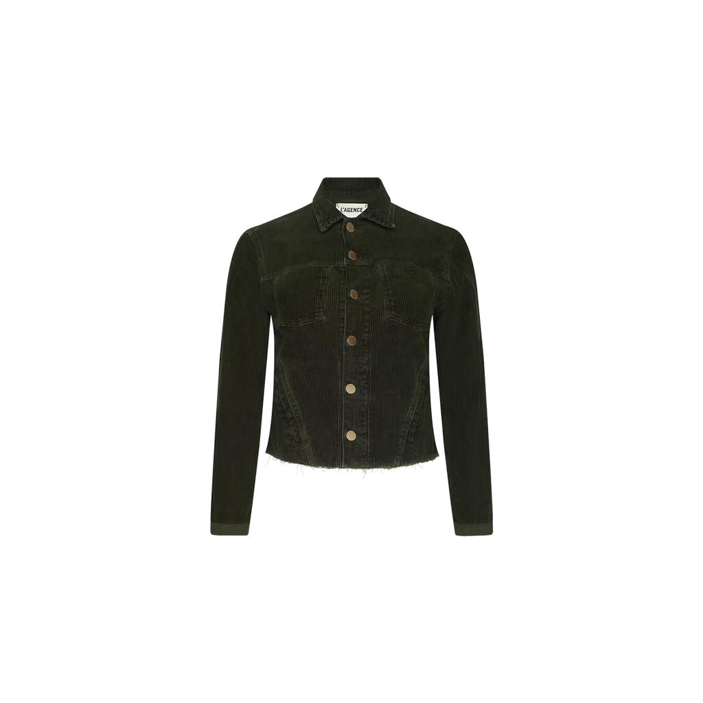 L'Agence Janelle Corduroy Jacket - Army