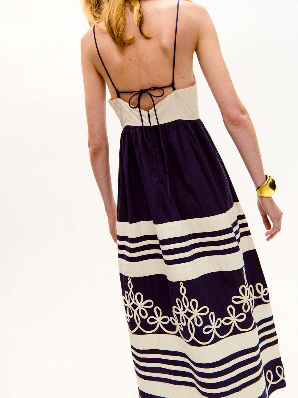 Carolina K Amelia Dress - Navy