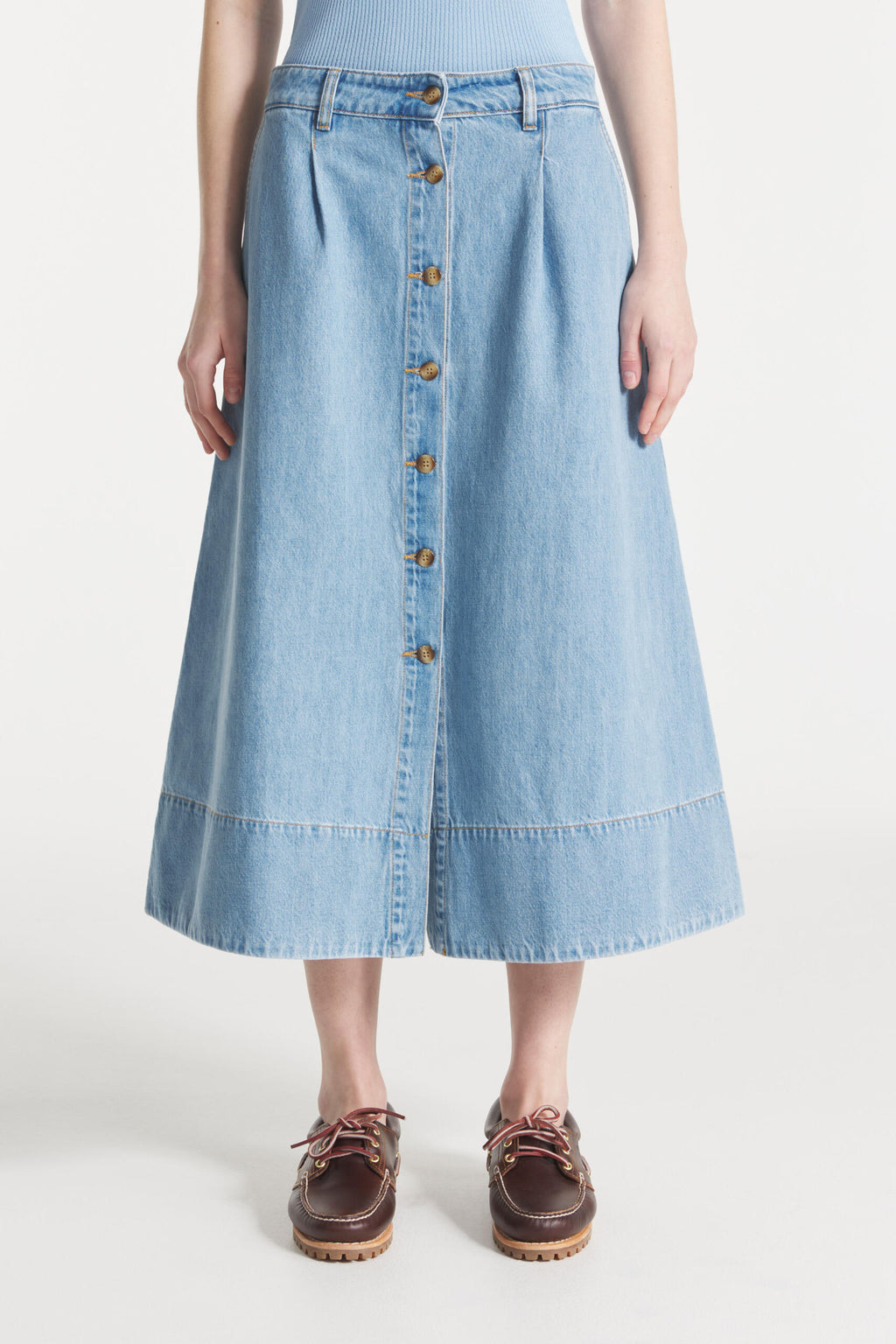 Le Mont St Michel Jabila – Chambray Skirt