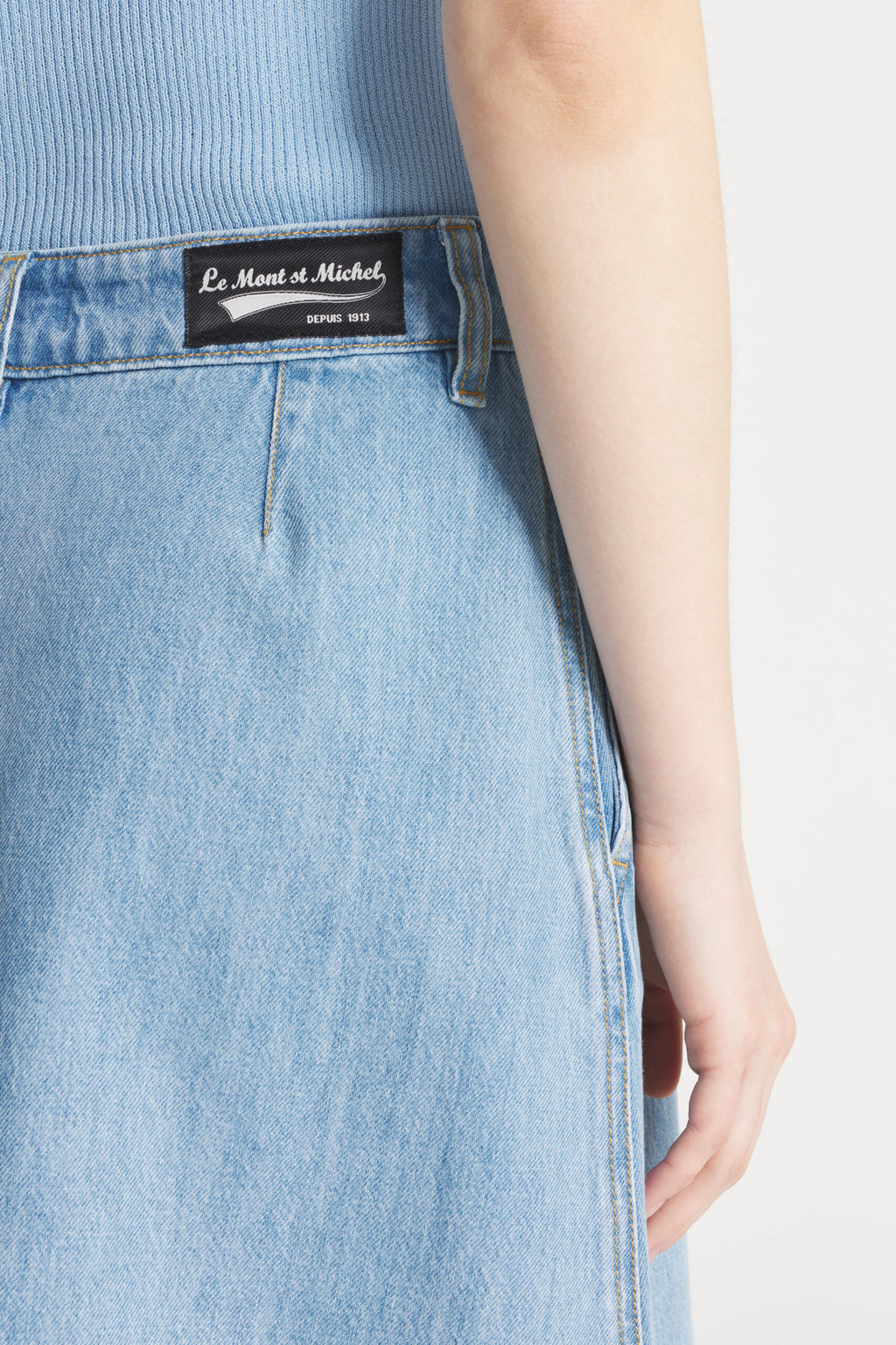 Le Mont St Michel Jabila – Chambray Skirt
