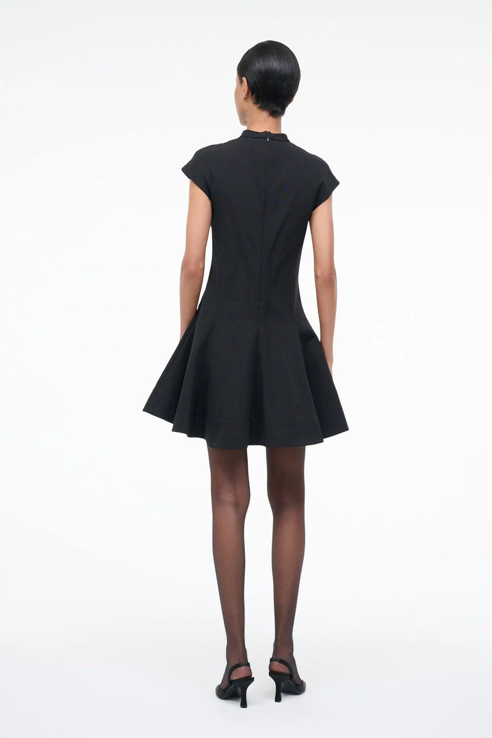 STAUD, Ellie Dress in Black, Size XS STAUD, Ellie Dress in Black, Size XS
