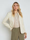 L'Agence Clementine Linen-Blend Blazer