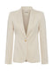 L'Agence Clementine Linen-Blend Blazer