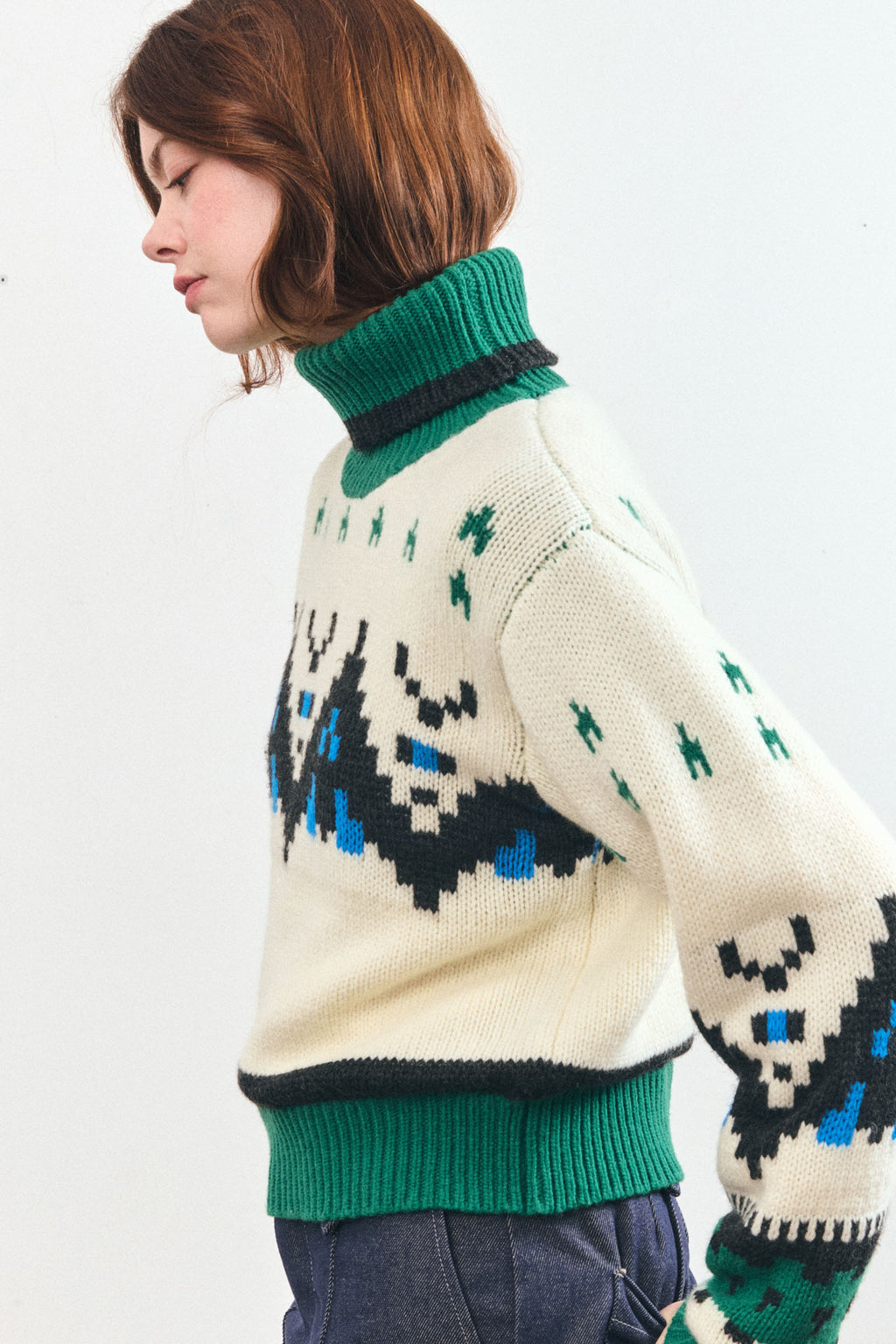 Le Mont St Michel Sedan – Jacquard Sweater