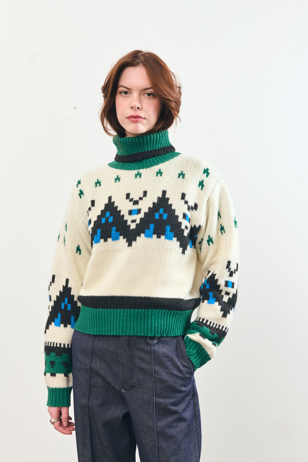 Le Mont St Michel Sedan – Jacquard Sweater