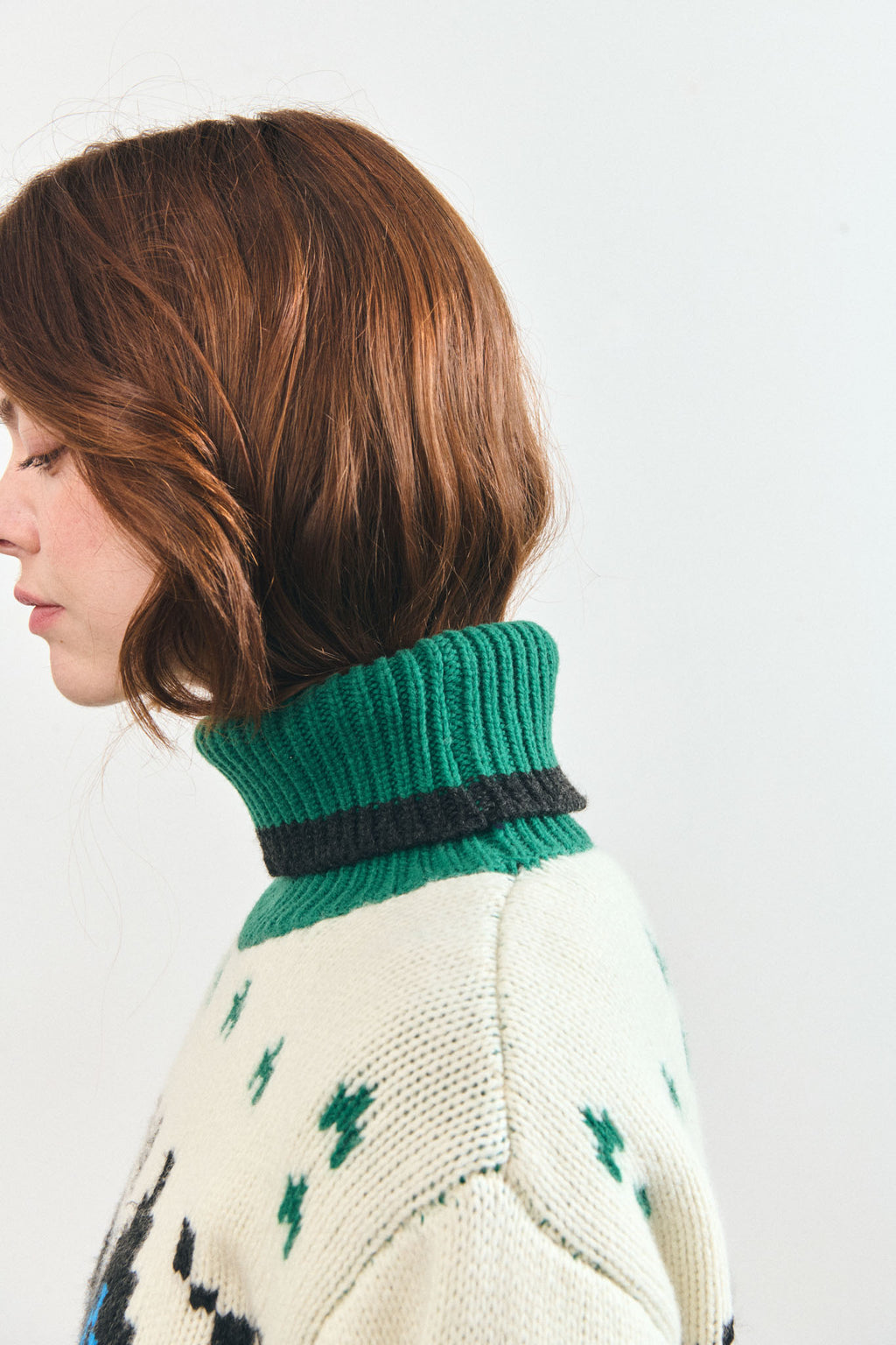 Le Mont St Michel Sedan – Jacquard Sweater