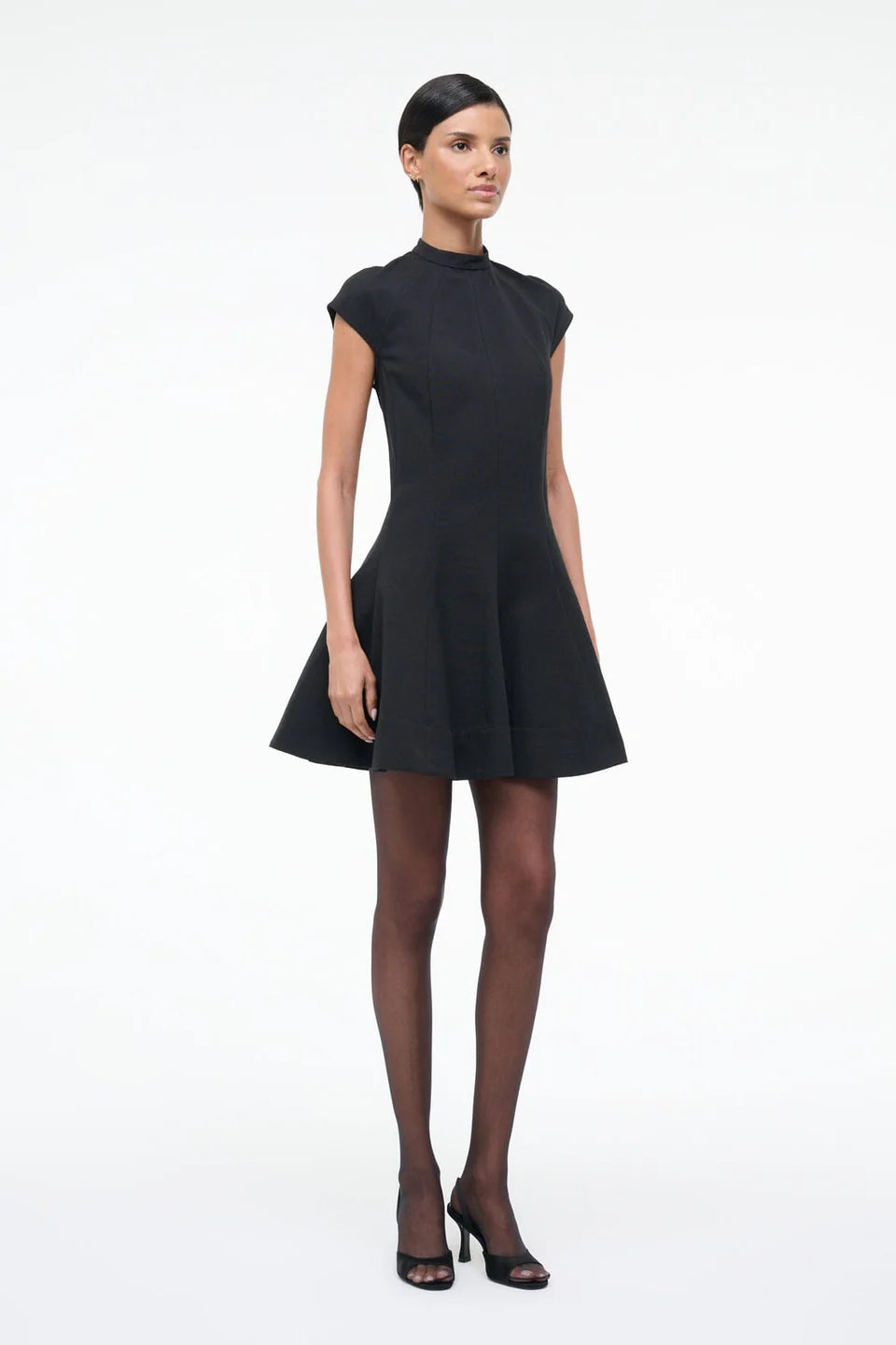 STAUD, Ellie Dress in Black, Size XS STAUD, Ellie Dress in Black, Size XS