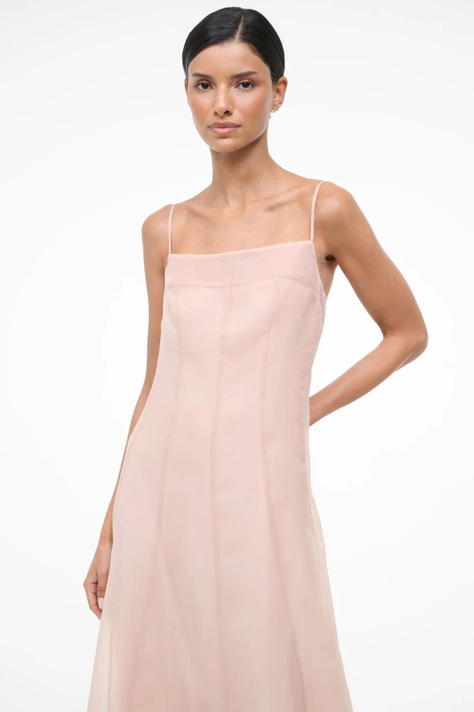 Staud Gustav Dress Fawn Staud Gustav Dress Fawn