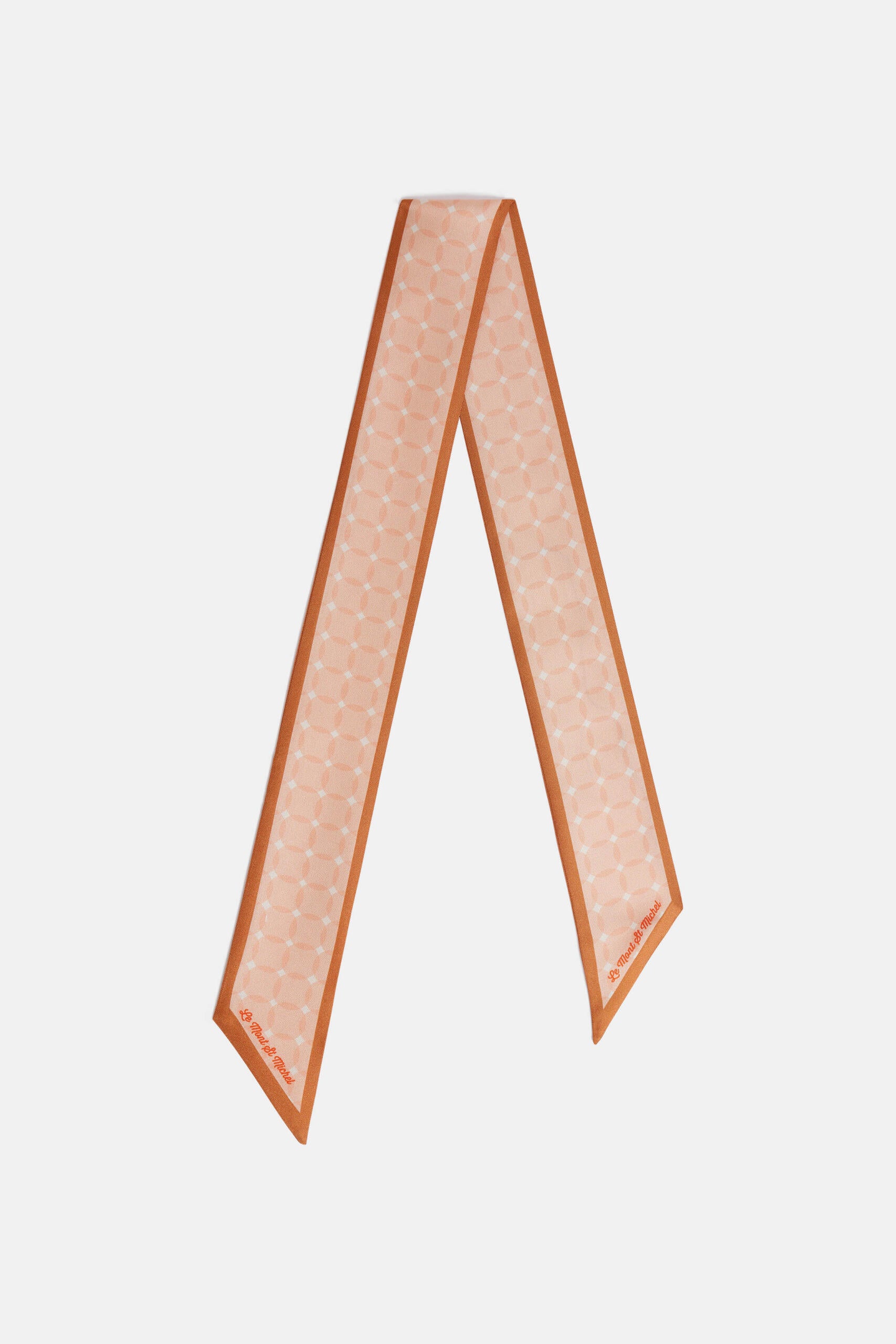 Le Mont St Michel Adelaide – Silk Scarf - Pink
