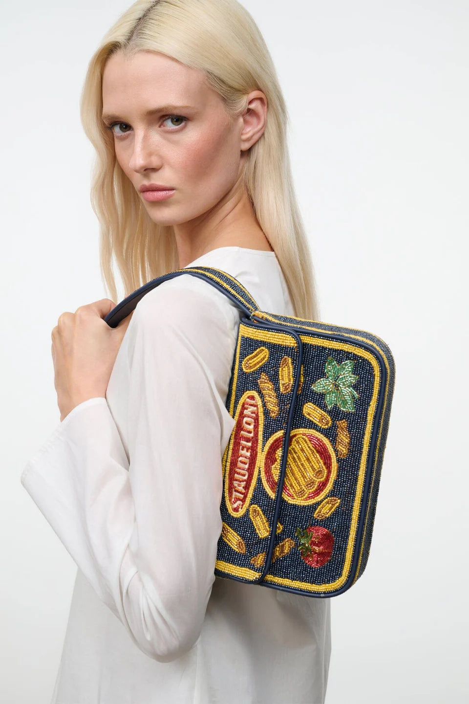 Staud Tommy Beaded Bag Staudelloni