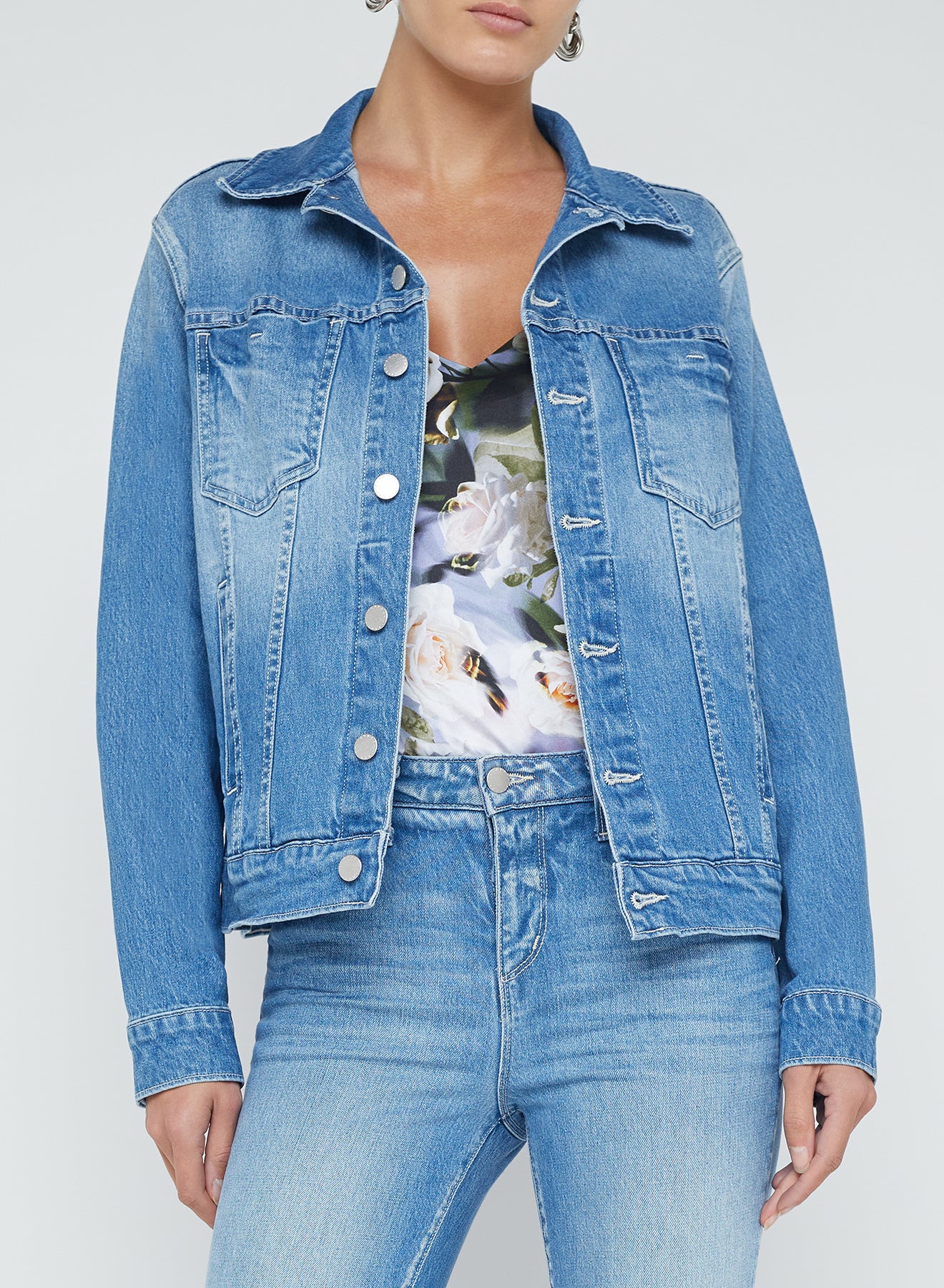 L'Agence Mack Oversized Jacket - Vista – Quattro Tizi