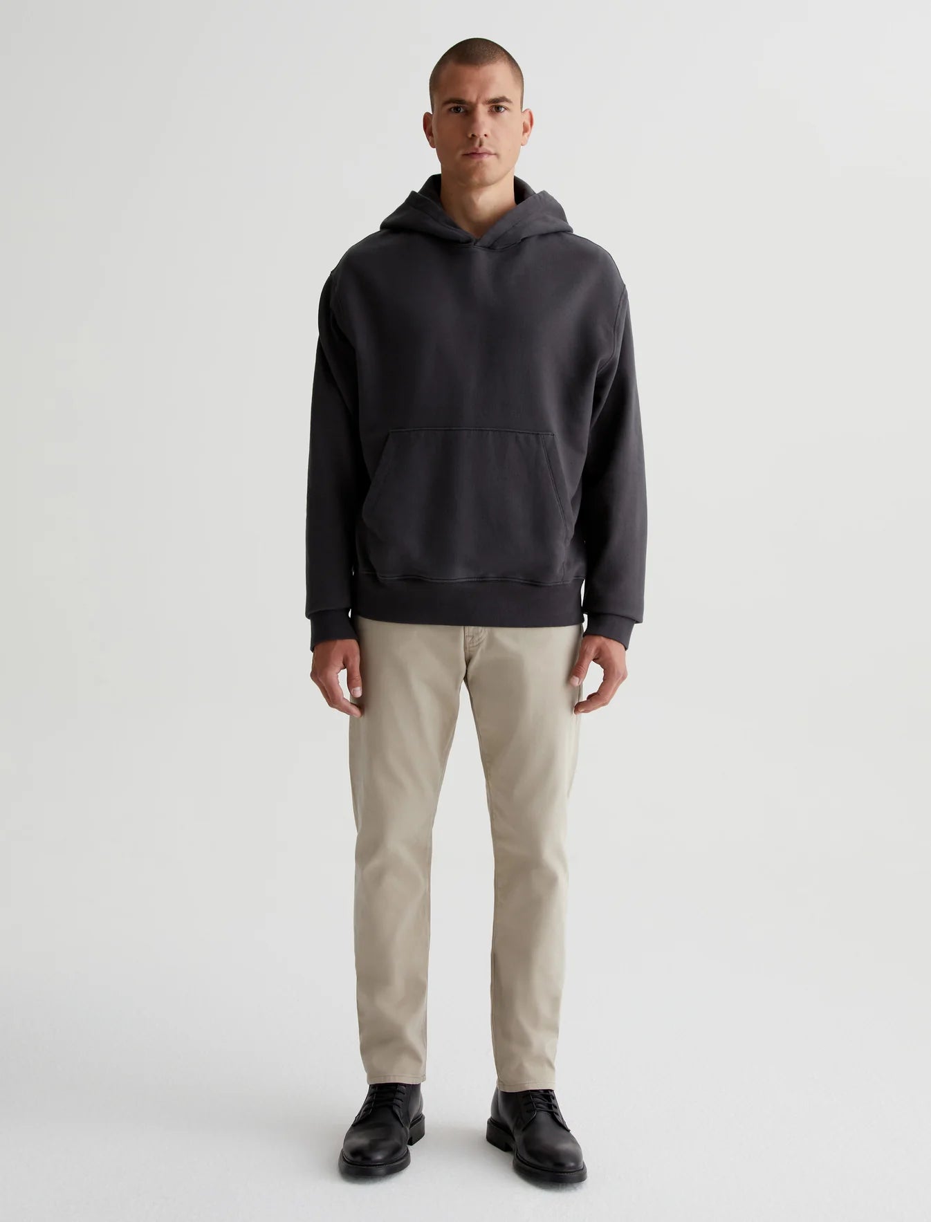 AG Tellis SUD Sueded Modern Slim - Deseret Stone