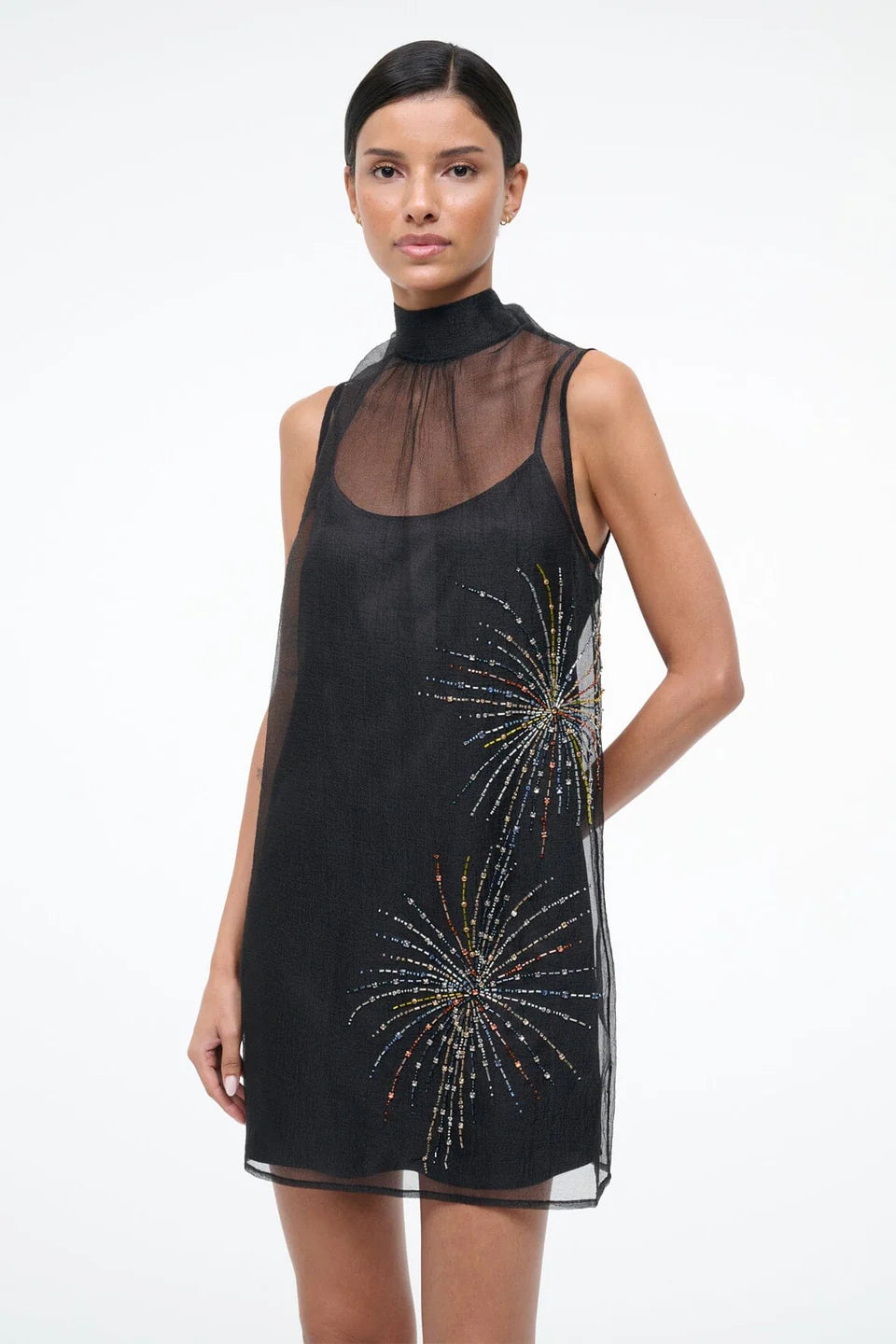 Staud Albee Mini Dress - Firework