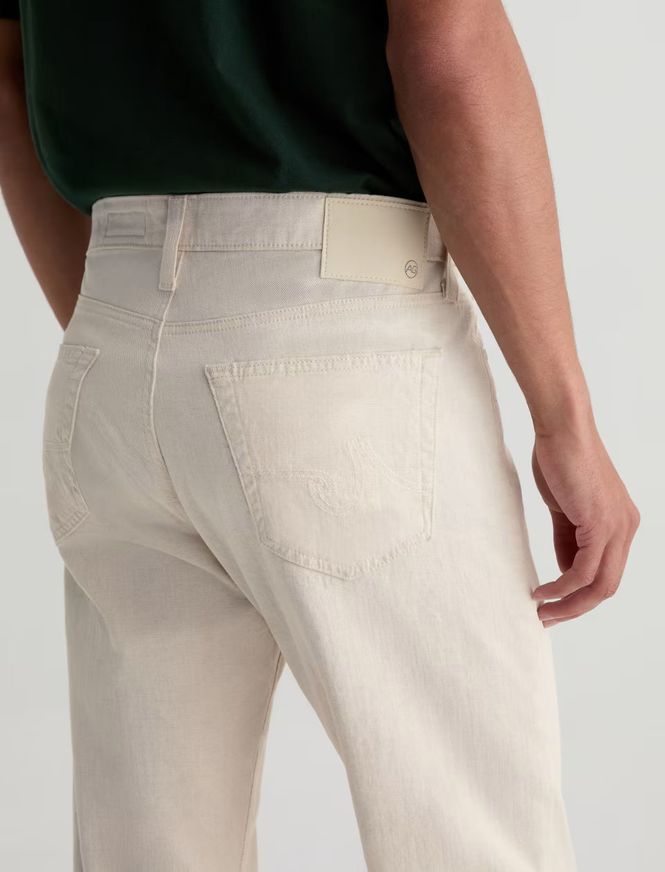 AG Everett Linen Pant - Natural