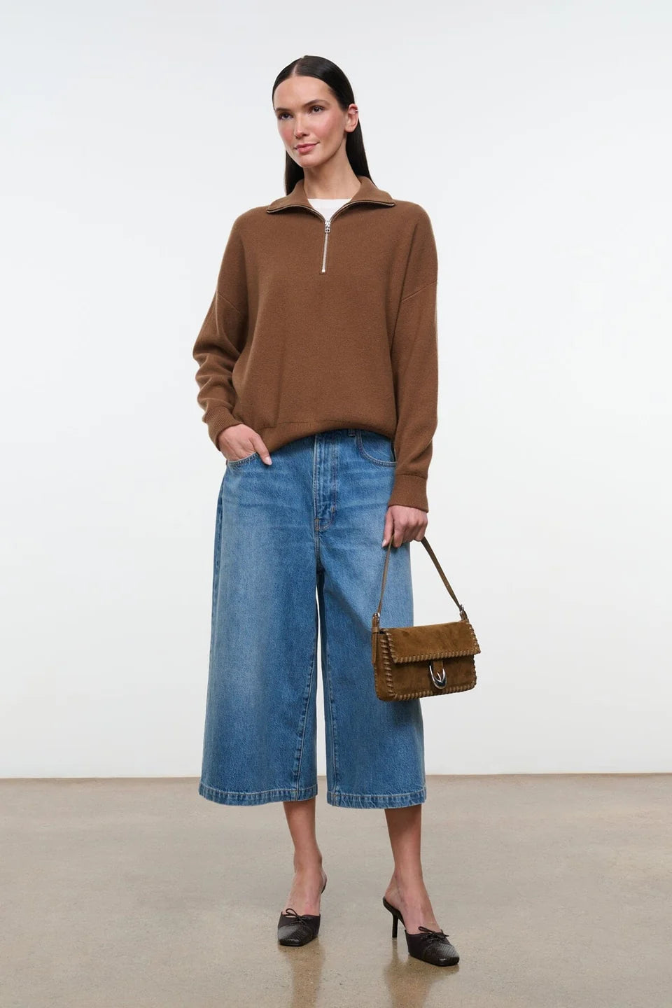 Staud Harlow Bag  - Cigar