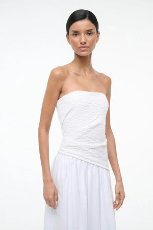 Staud Nia Dress - White