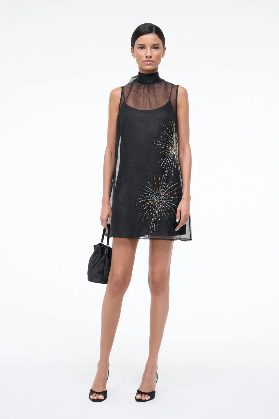 Staud Albee Mini Dress - Firework