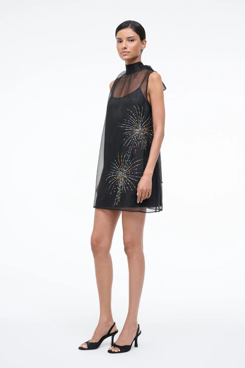 Staud Albee Mini Dress - Firework