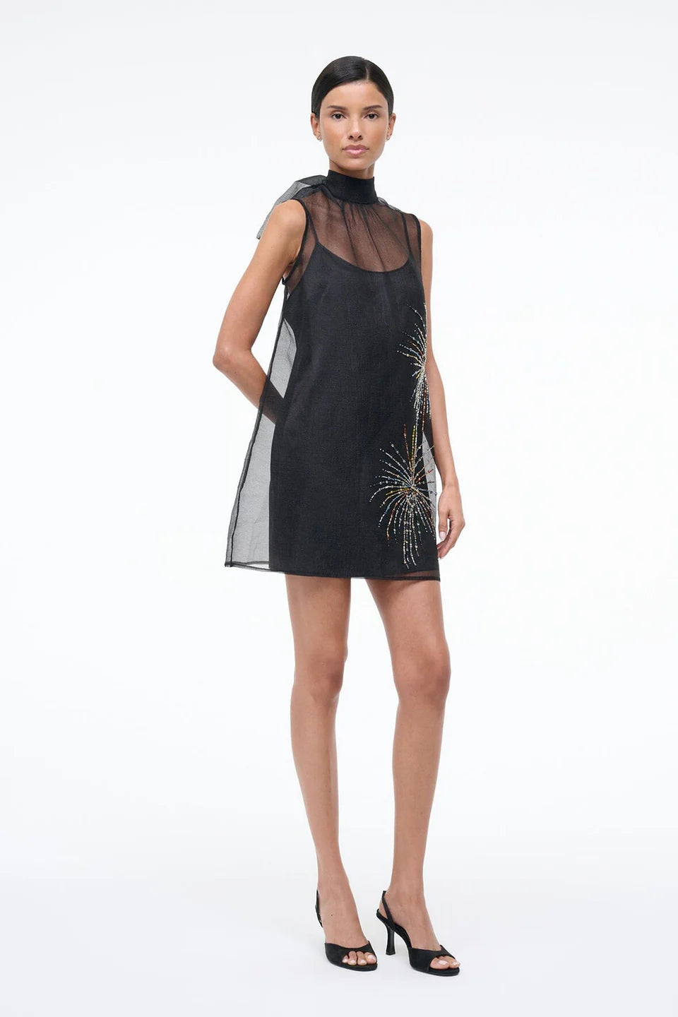 Staud Albee Mini Dress Firework Staud Albee Mini Dress Firework