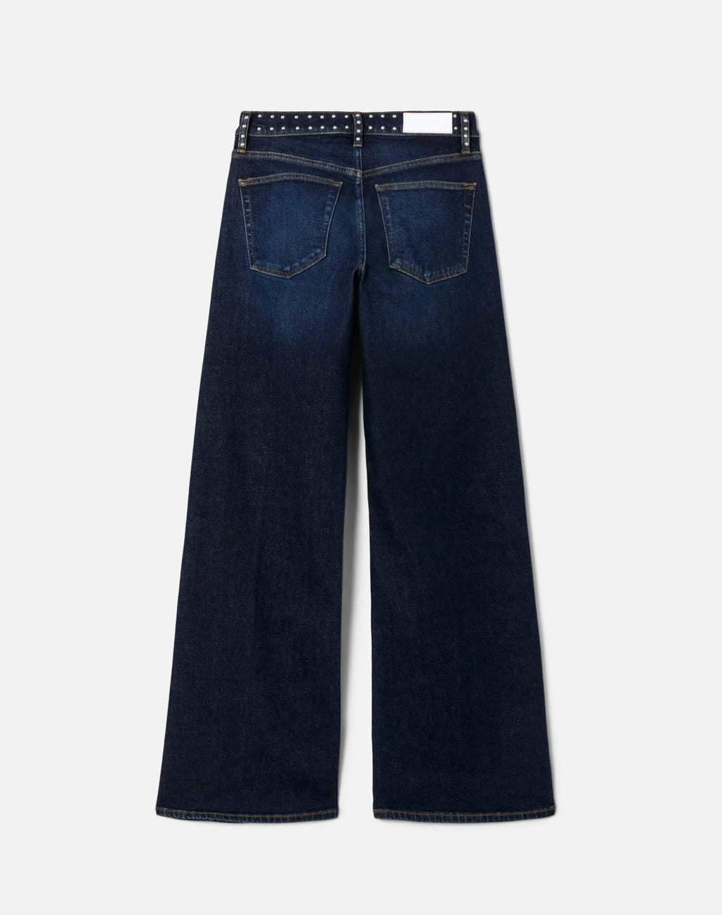 Re/Done Studded Wide Leg Wide Leg