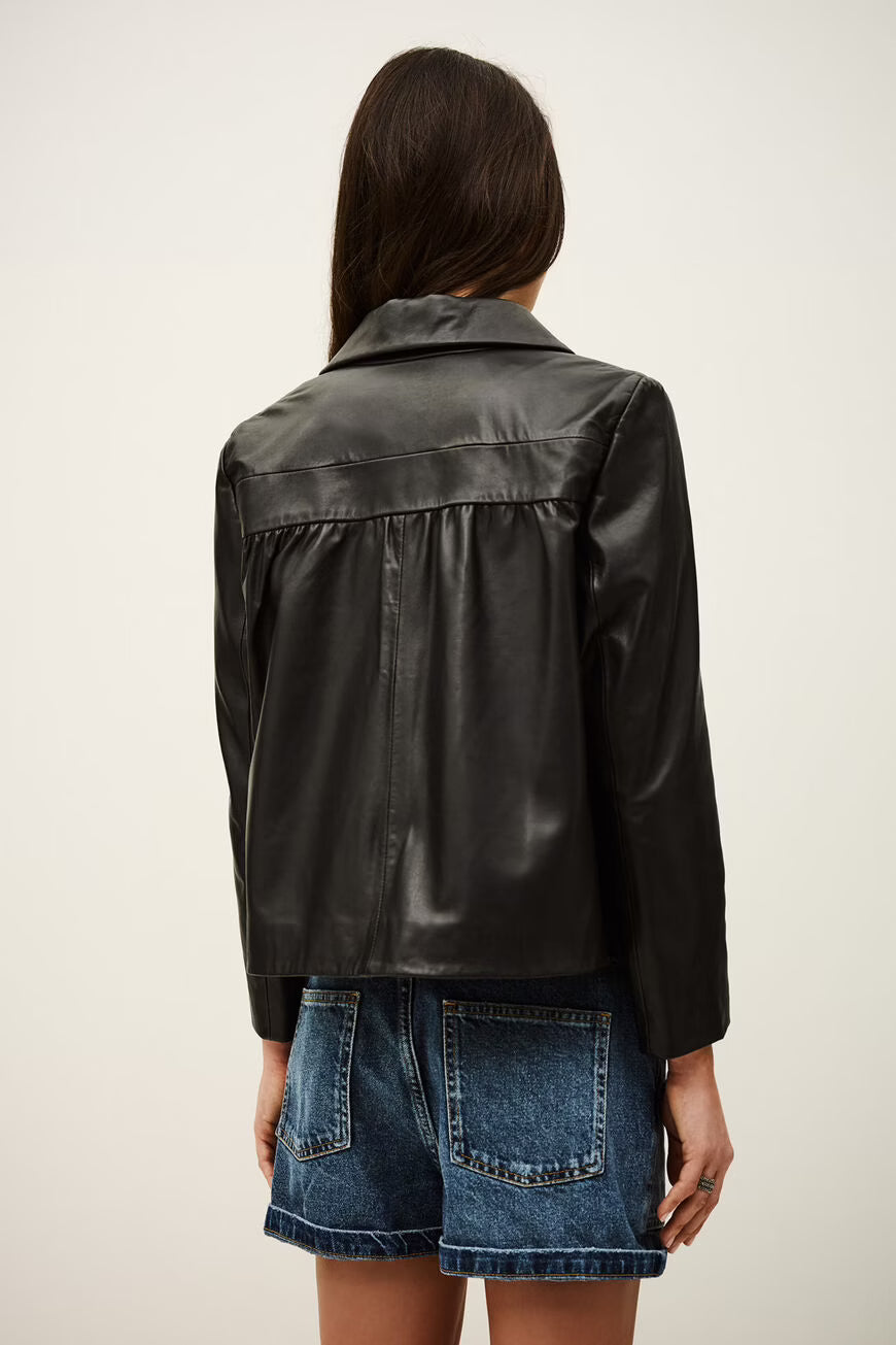 Ba&sh Mylos 3/4 Sleeve Jacket - Black