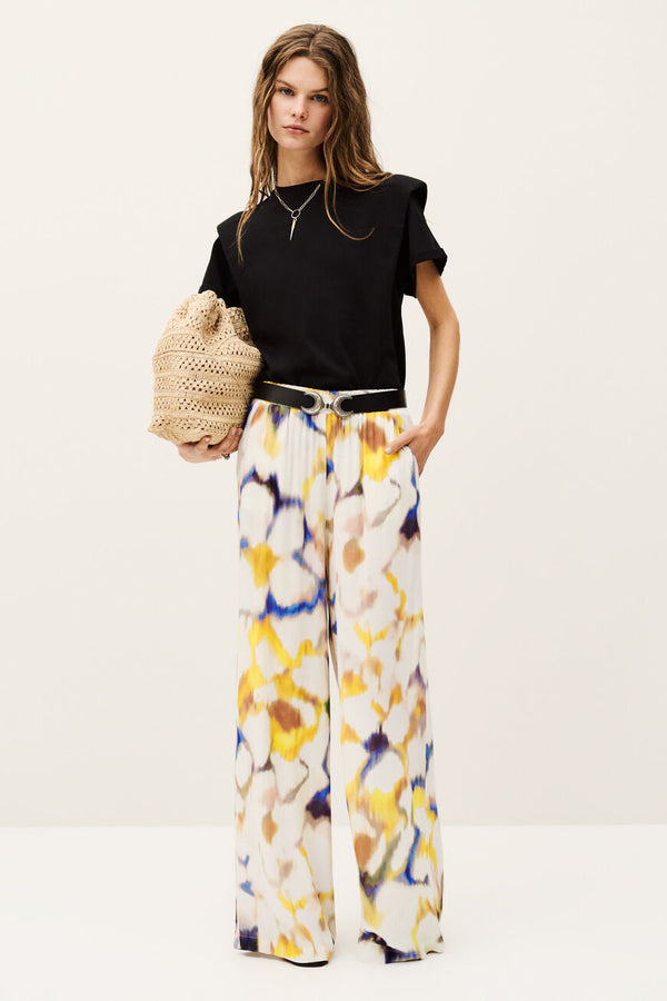 Ba&sh Fipan Printed Palazzo Pants