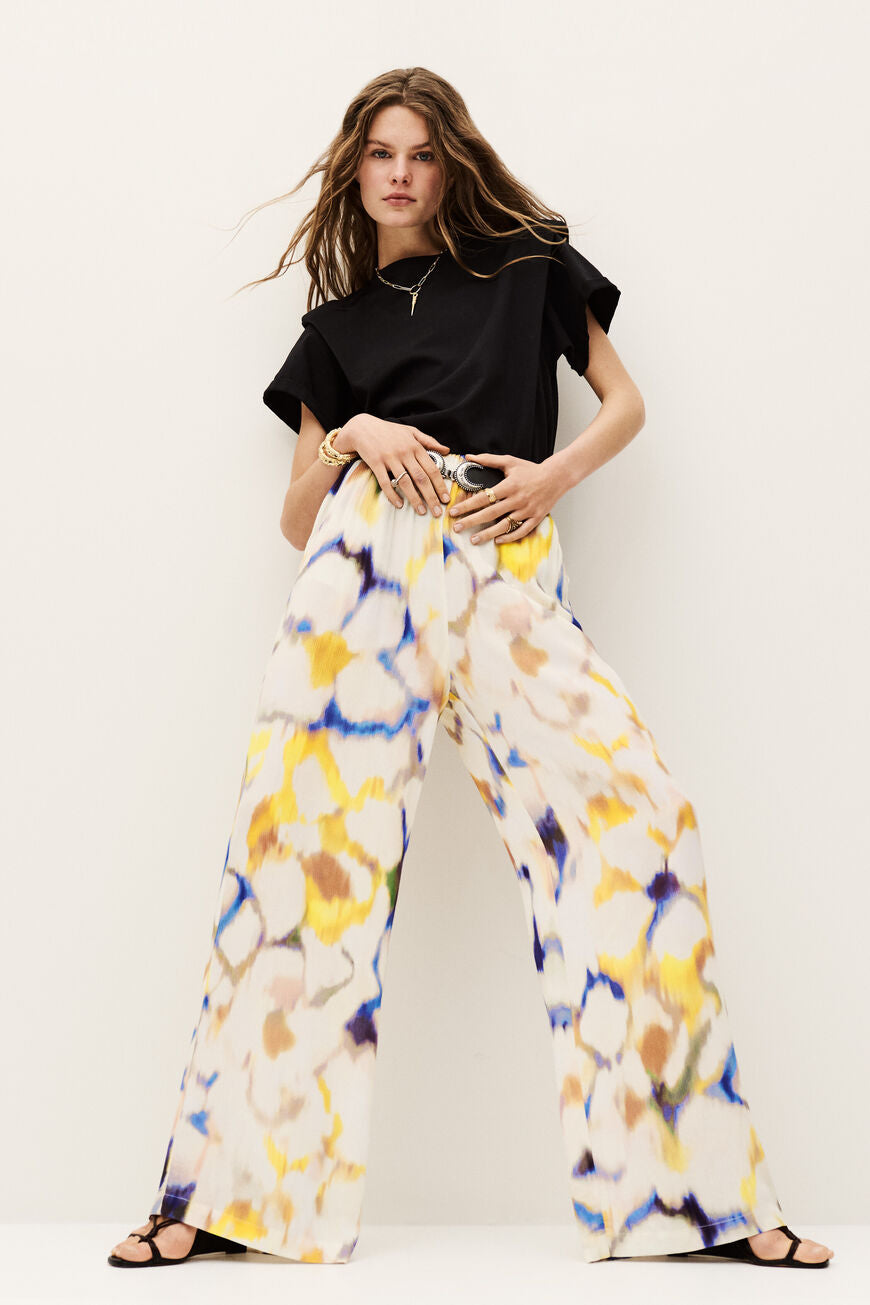 Ba&sh Fipan Printed Palazzo Pants