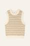 Ba&sh Mylan Sleeveless Sweater - Off White