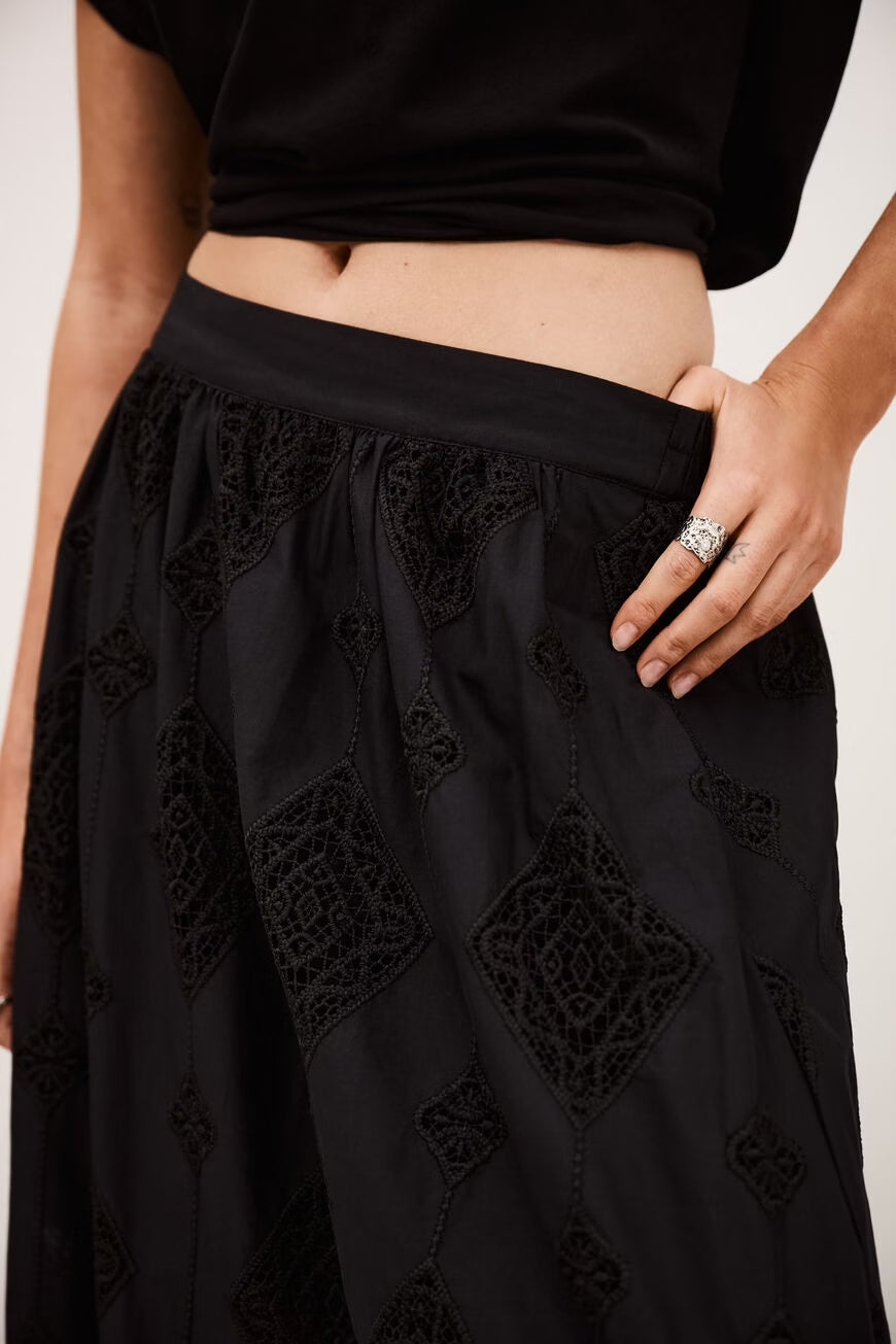 Ba&sh Mona Maxi Skirt - Black