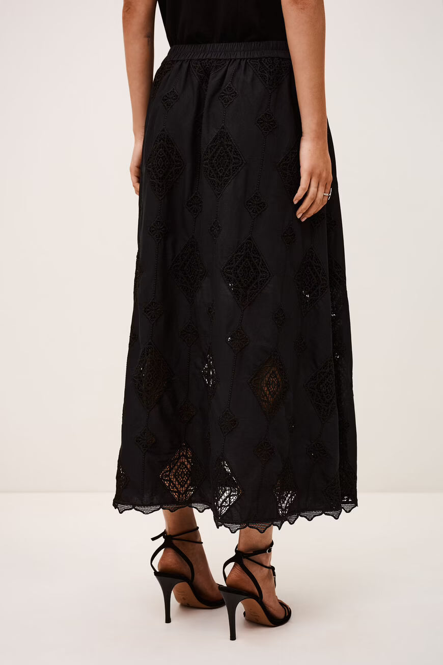 Ba&sh Mona Maxi Skirt - Black