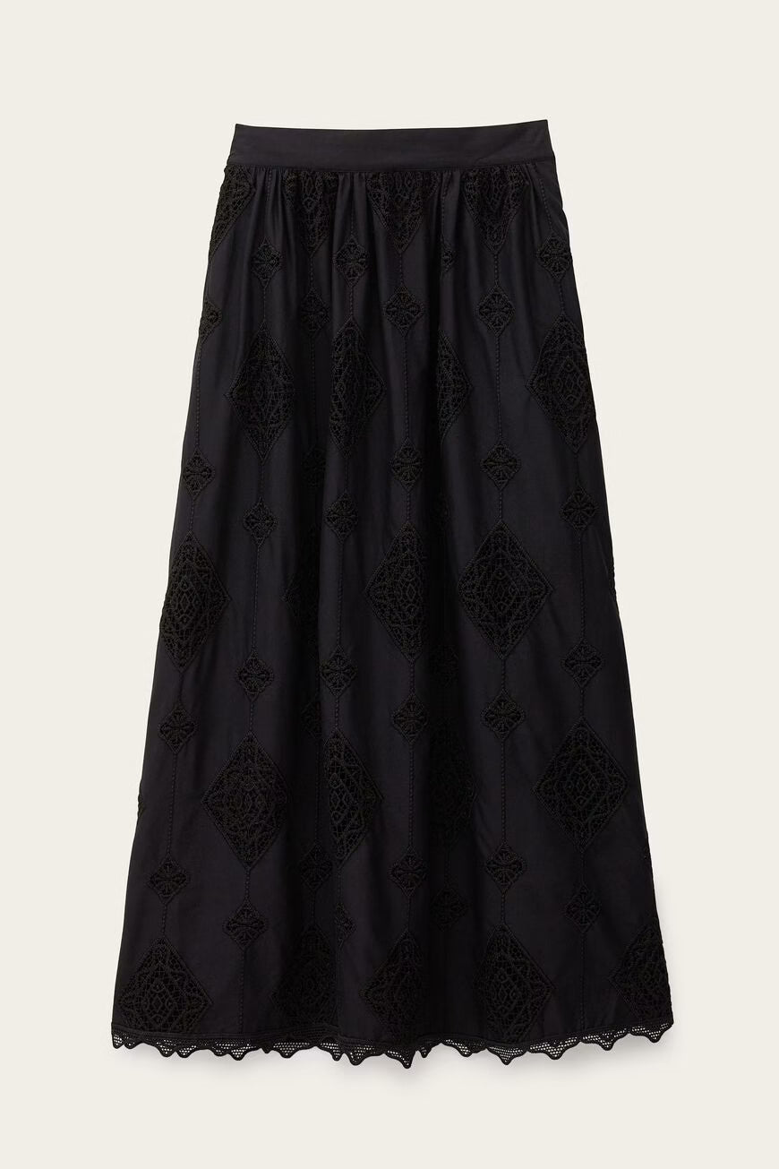 Ba&sh Mona Maxi Skirt - Black