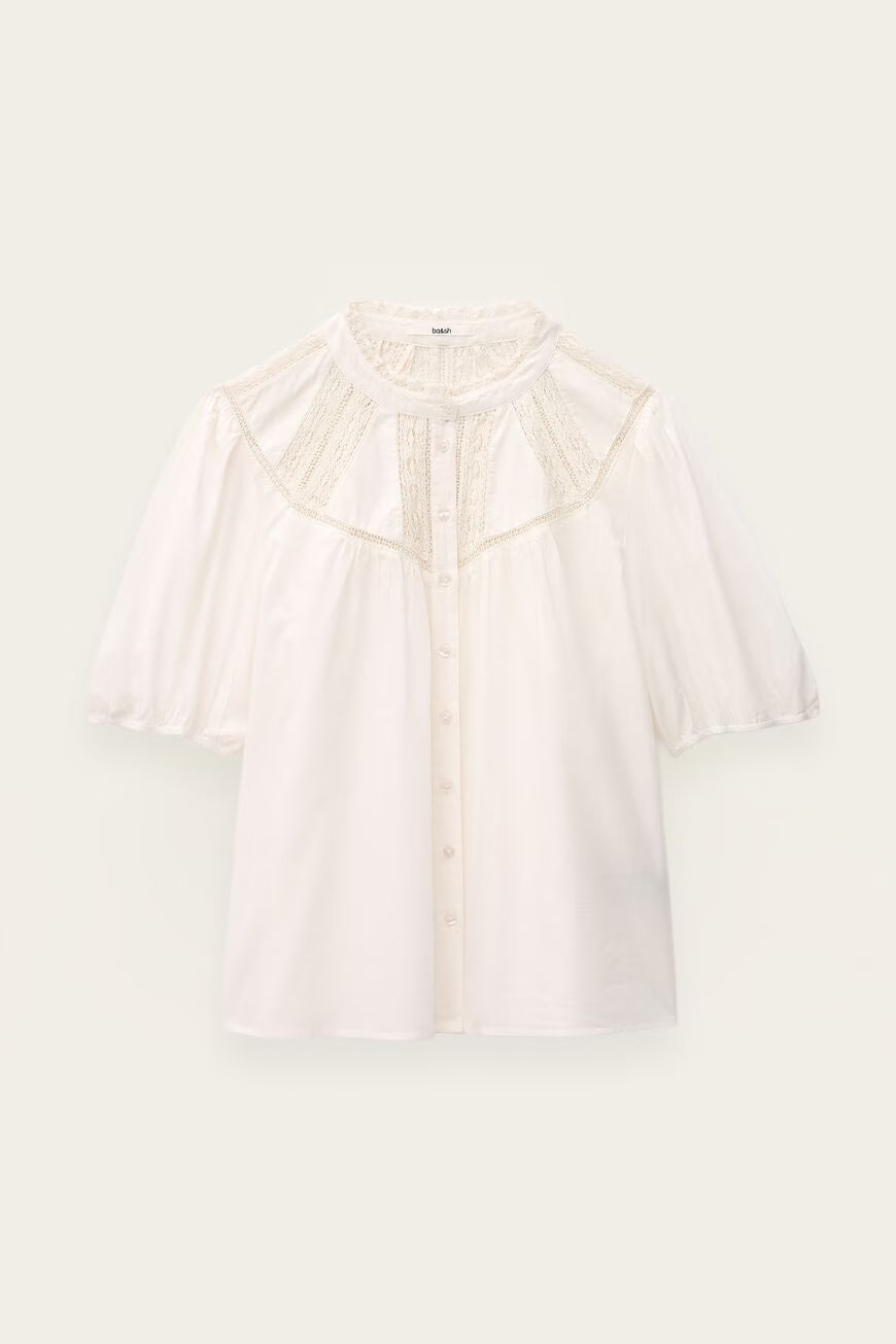 Ba&sh Nella Shirt - Ecru