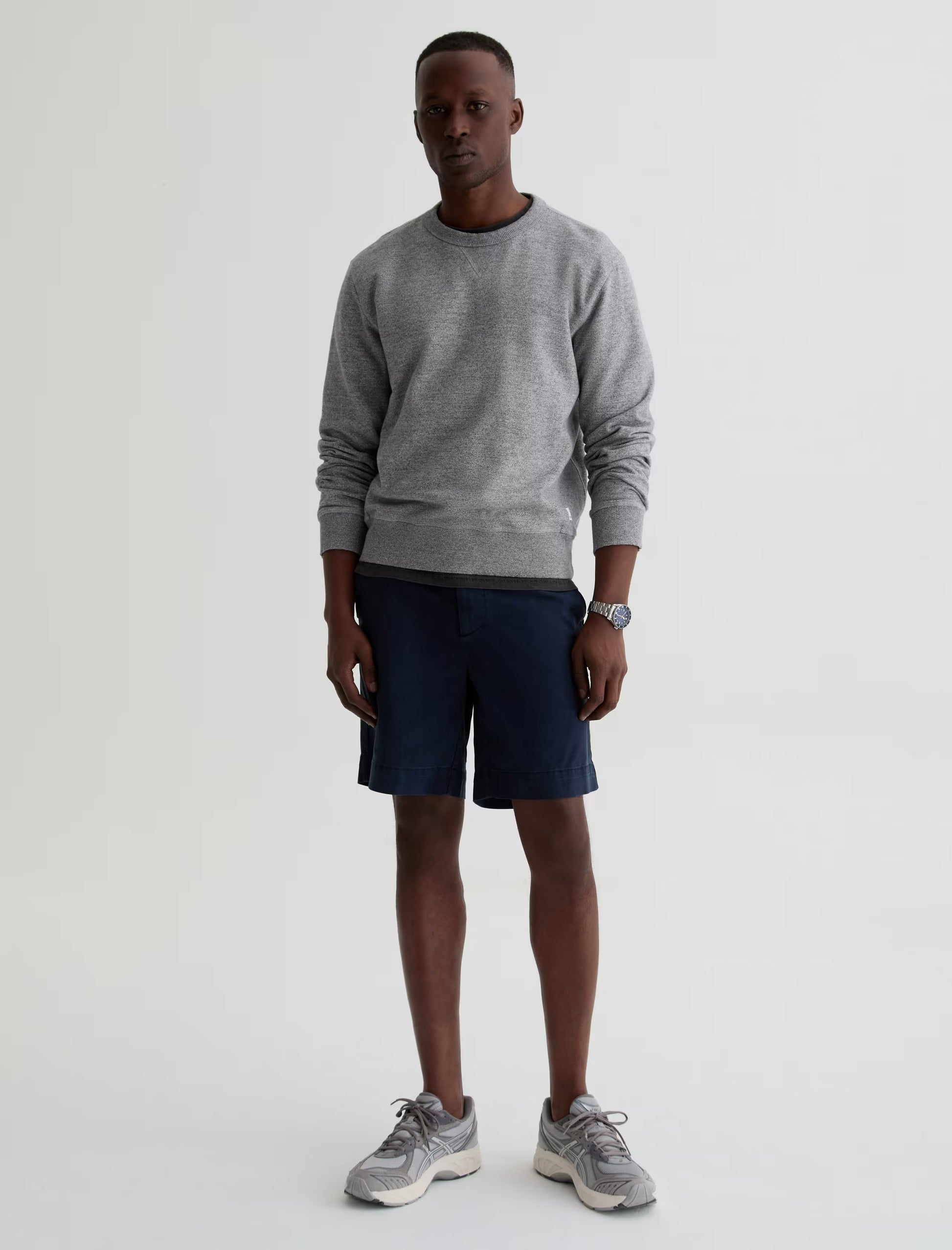 AG Archie Short Relaxed Trouser Short - Sulfur Modern Navy