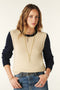 Ba&sh Calora Long-Sleeve Sweater - Beige