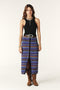 Ba&sh Flame Midi Skirt - Blue