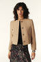 Ba&sh Meredith Structured Jacket - Camel