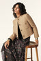 Ba&sh Meredith Structured Jacket - Camel