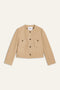 Ba&sh Meredith Structured Jacket - Camel