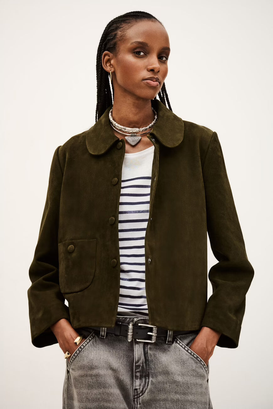 Ba&sh Milas Jacket - Khaki