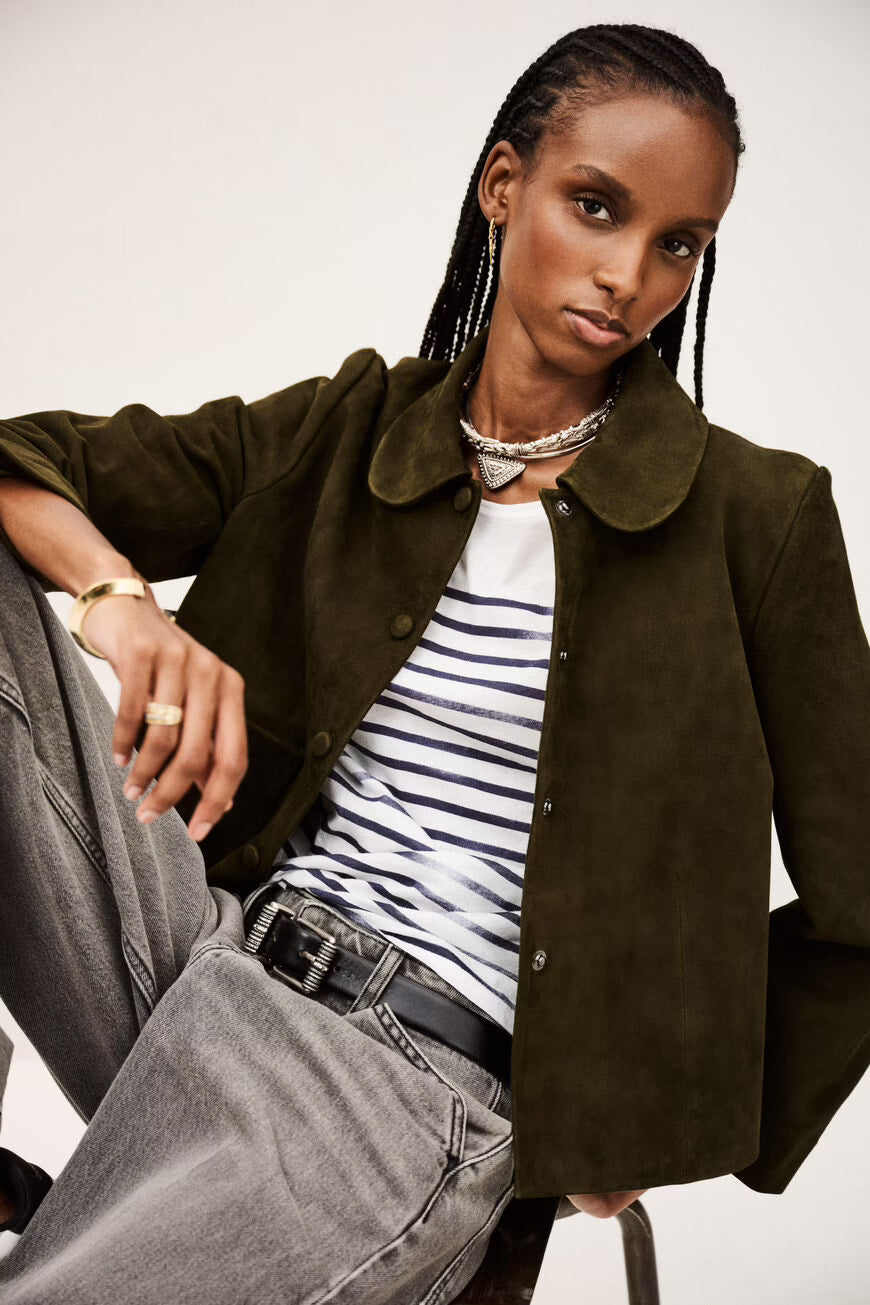 Ba&sh Milas Jacket - Khaki