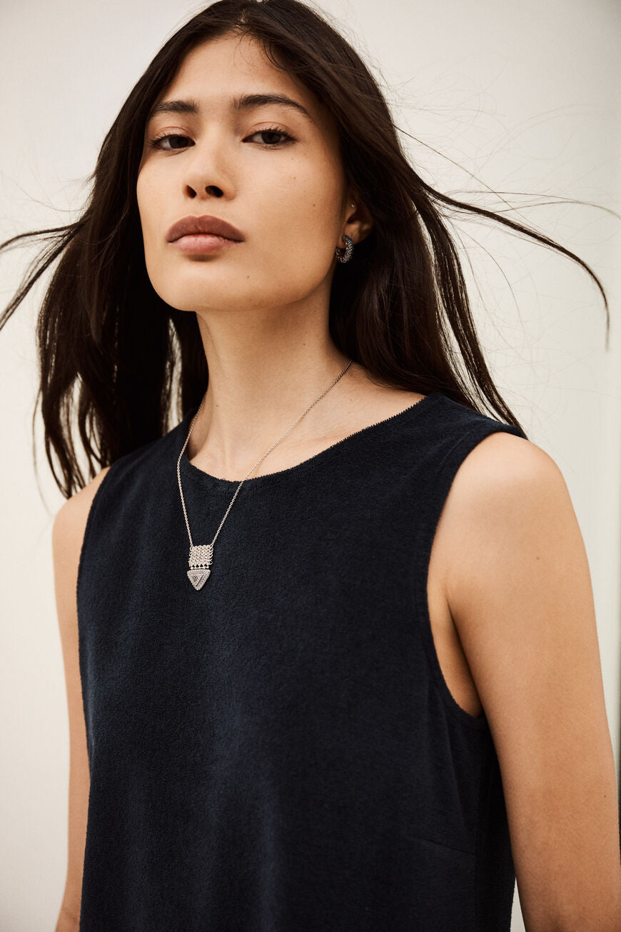 Ba&sh Fawn Dress - Navy