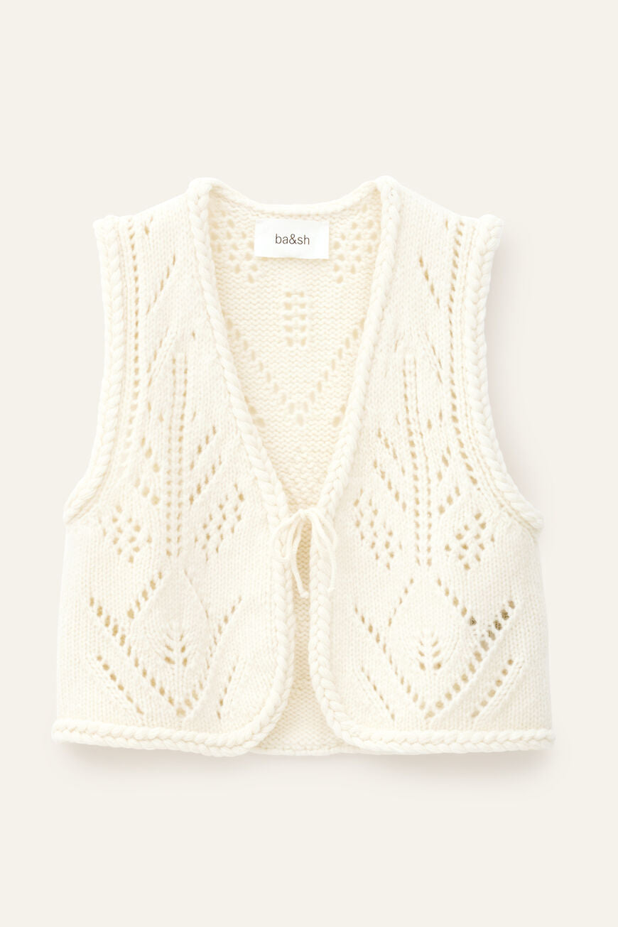 Ba&sh Giles Cardigan - Ecru