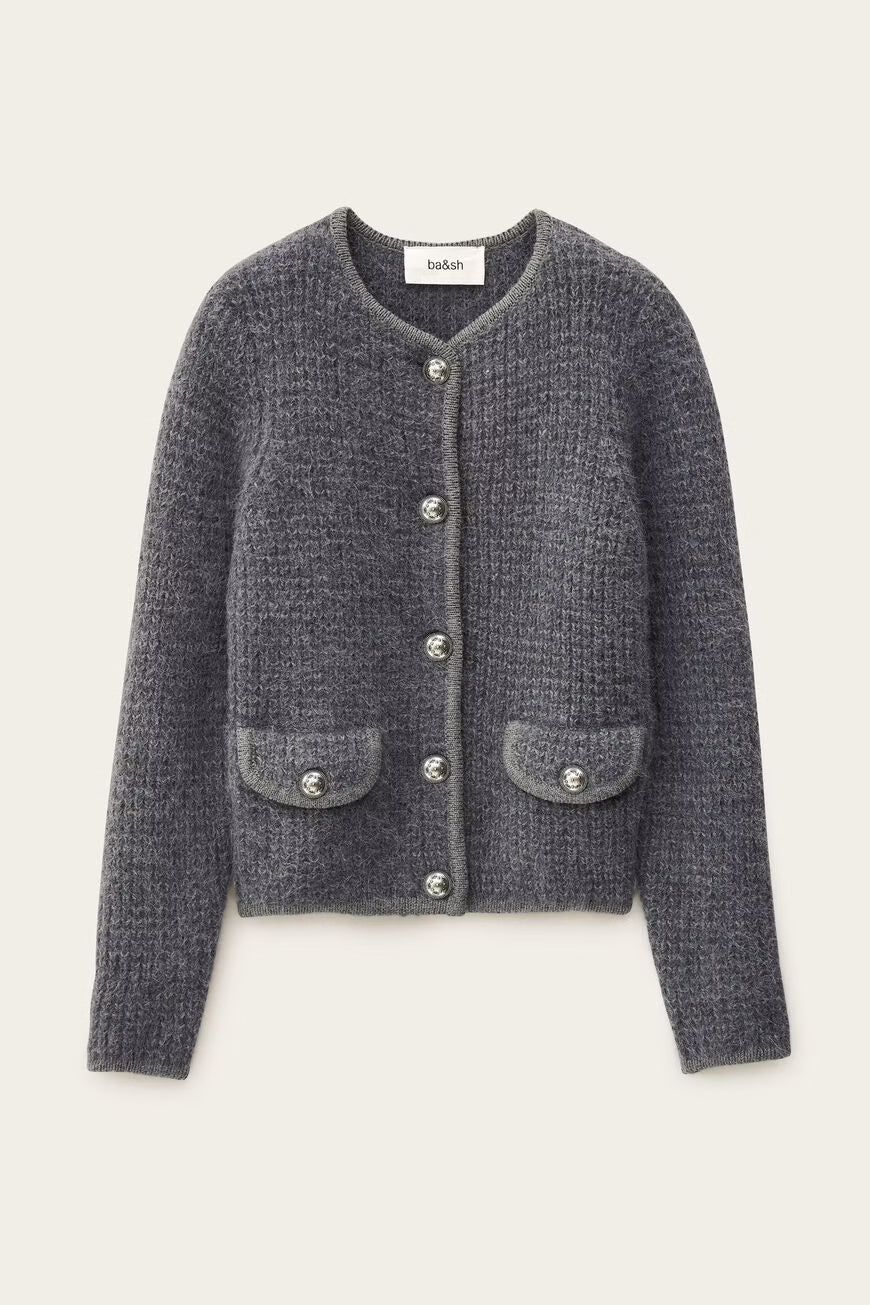 Ba&sh Harry Cardigan - Anthracite