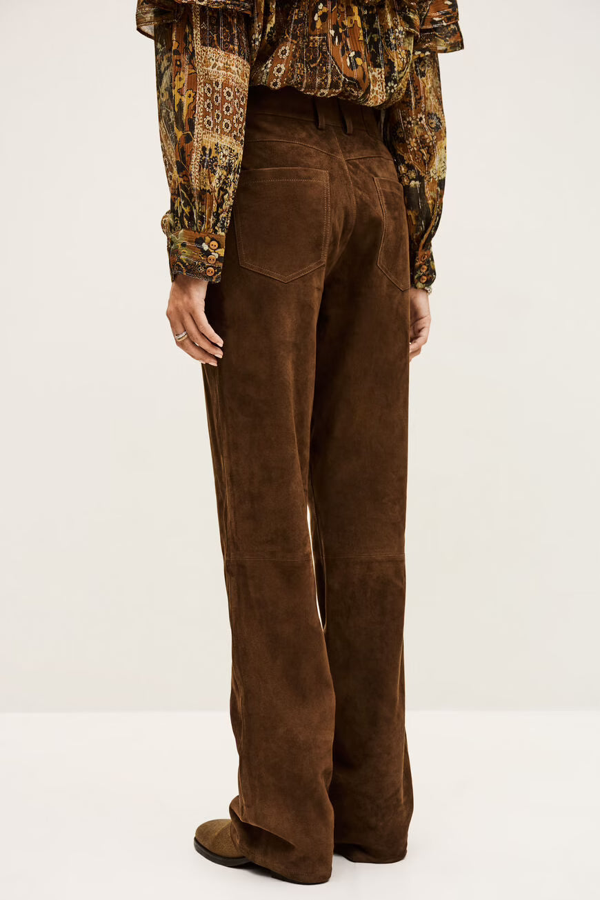 Ba&sh Mossi Wide-Leg Pants - Brown