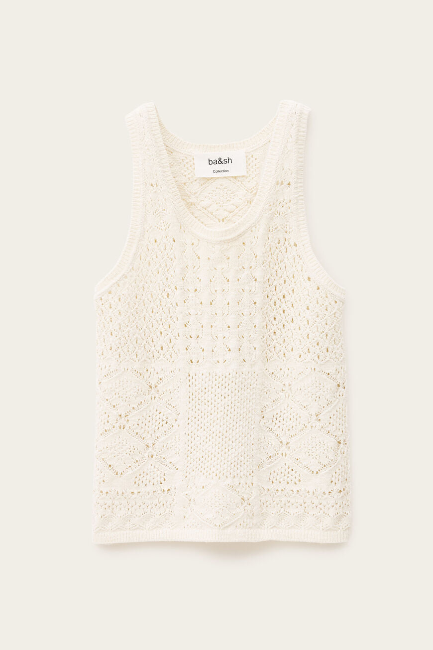 Ba&sh Simmie Top - Off White