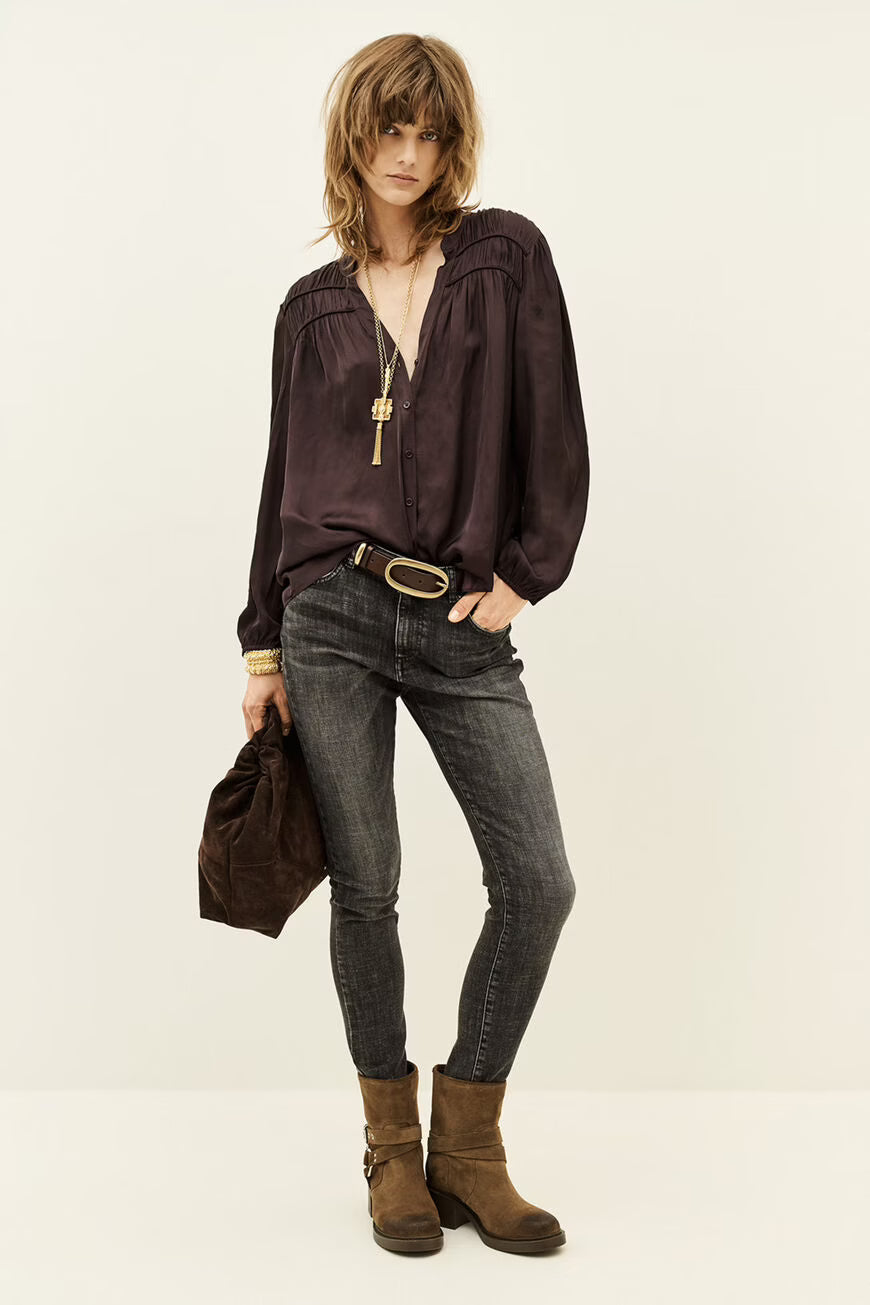 Ba&sh Cessia Top  - Purple