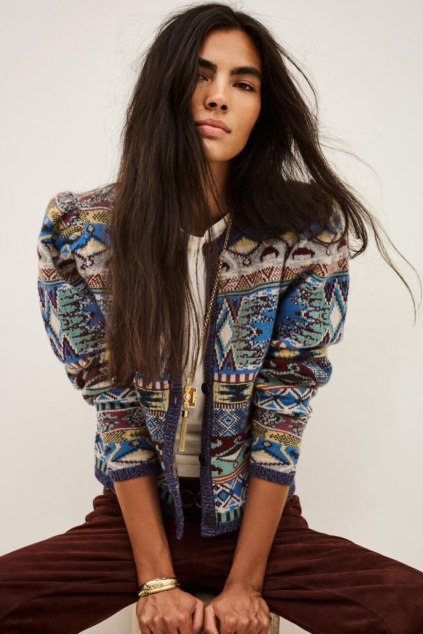 Ba&sh Maja Knit Cardigan