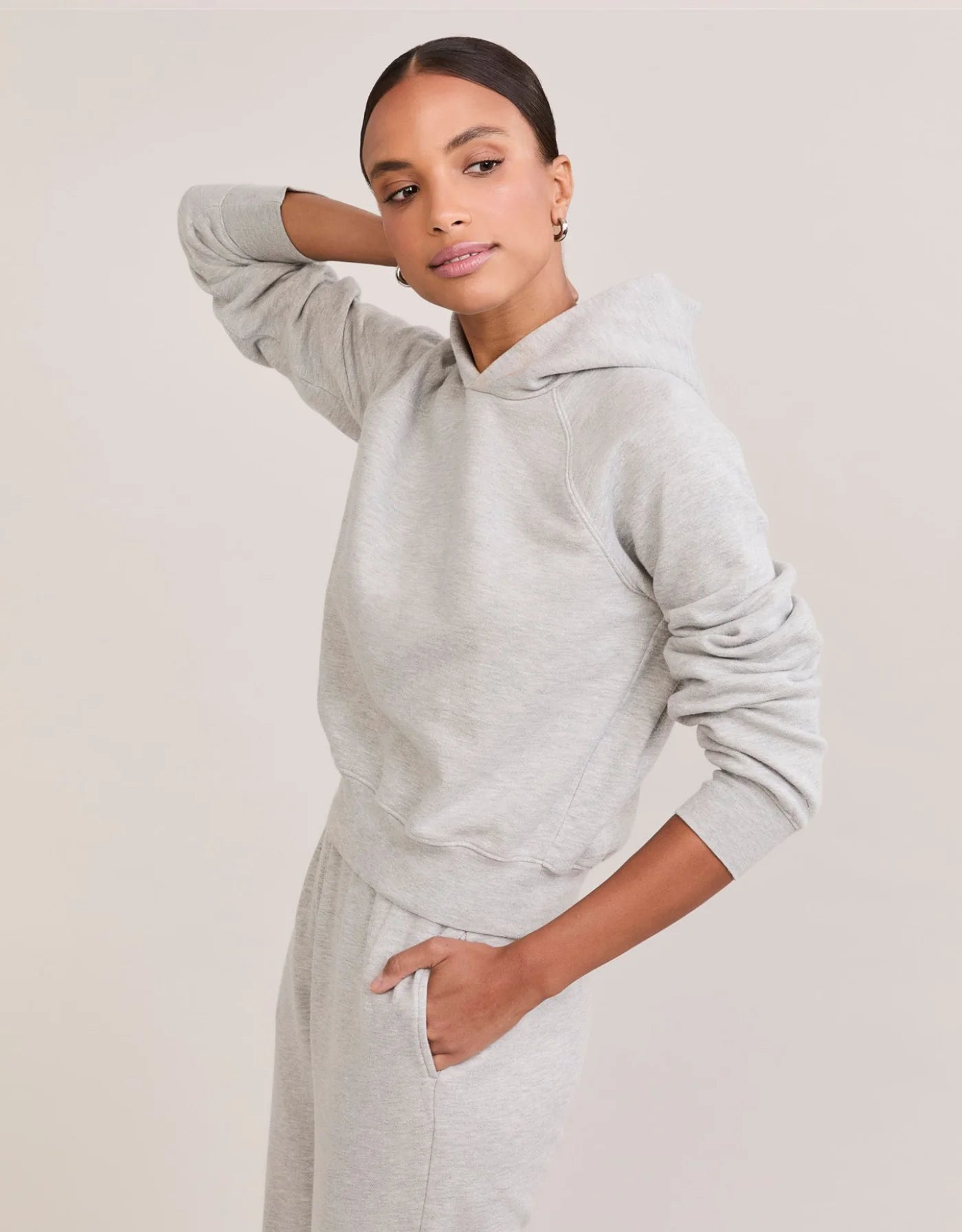 Maison Wheat Princeton Hoodie - Heather Grey