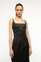 Staud Carol Dress  - Black